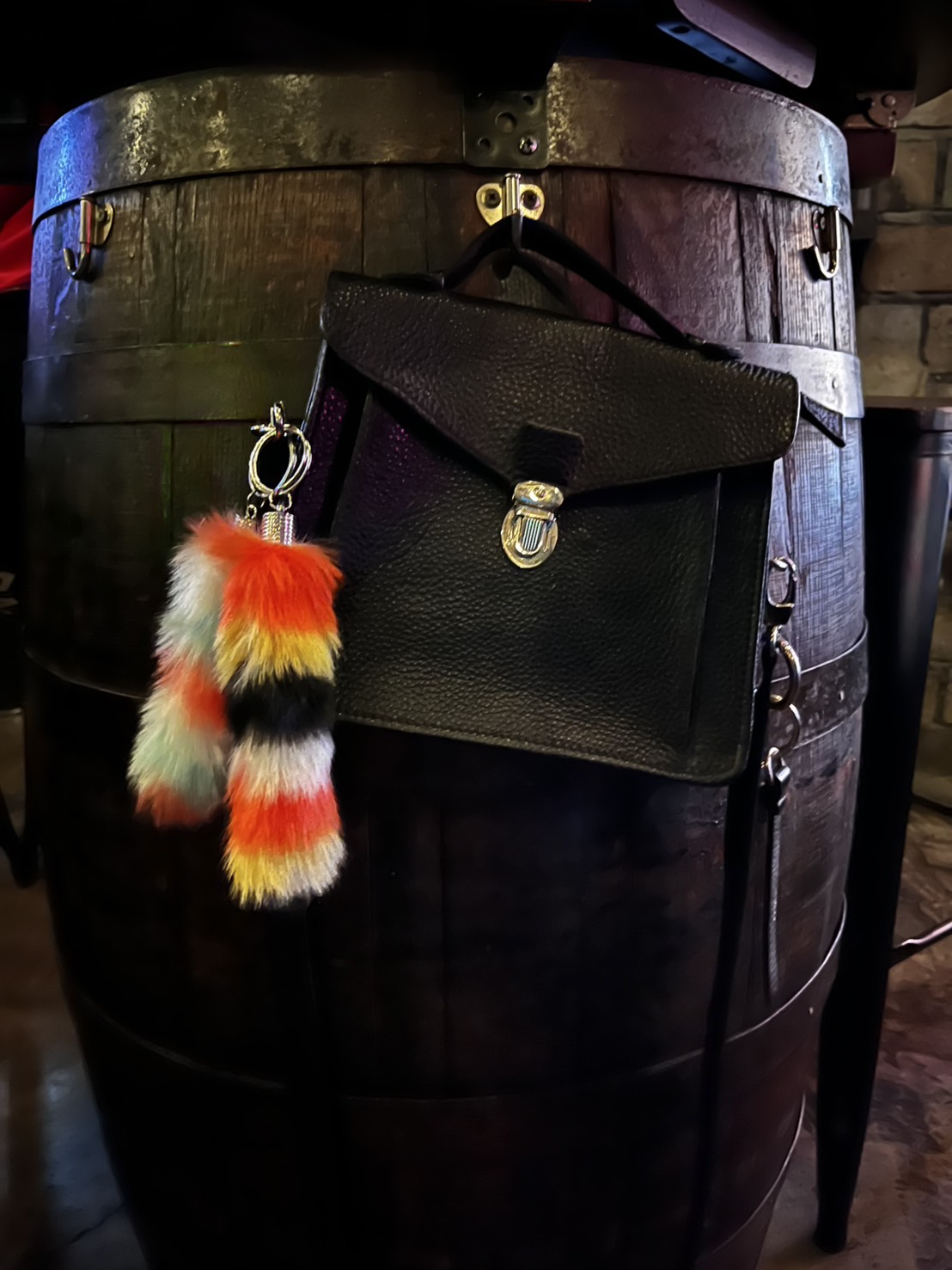 カラフルなトートバッグ